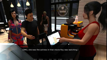 Dirty GamesXxX: Bagaimana kami bertemu: pasangan sange kepergok ngentot di toko caffe -...