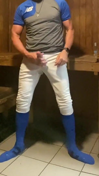 Jockdad87 Edge v sauně Blue Baseballgear