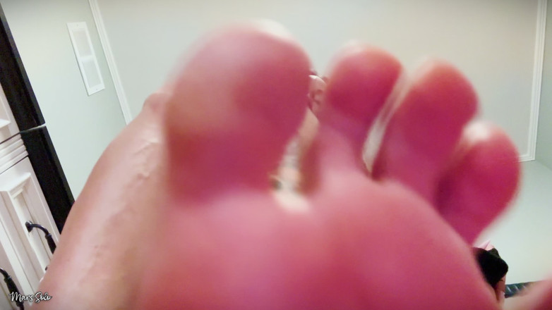 MarsSolo: Bound &amp; Made to Sniff My Stinky Sweaty Gym Feet: POV...