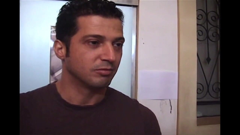 Mans art: Hispanic.Pasangan berotot berkongkek di spa