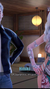 Julia di Jepun 5 saya melihat Himiko dan Hans berkongkek