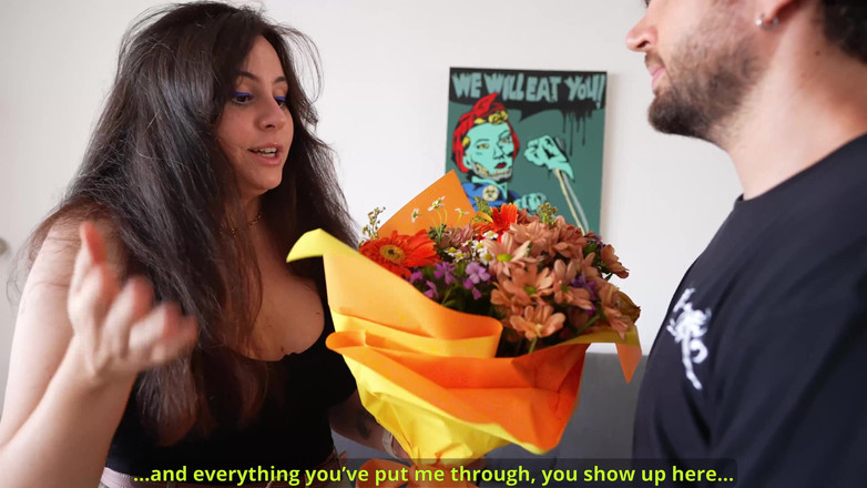 Pamsnusnu: I fiori trucco si trasformano in sesso make-up