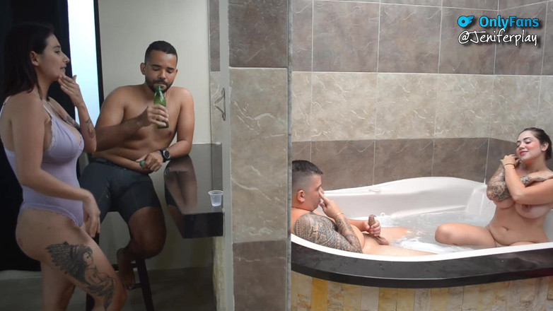 Jenifer Play: Hai cặp đôi được đặt tại câu lạc bộ swagger để đụ và trao đổi - sara...