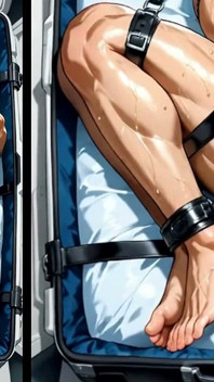 Quanto Mais Apertadas as Cordas, Mais Excitada Eu Fico. Fodendo Minha Bunda Enquanto Estou Amarrada. Escravidão
