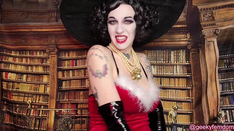 Geeky Femdom: Lady Dimitrescu Holiday Gift