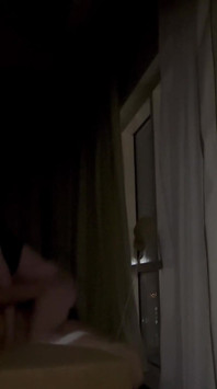 A Young Boy Fucks His Slender Stepmother in a Hotel Room