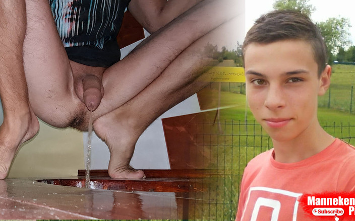 Manneken pis: Моя черная волосатая дырка и много моча