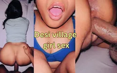 Adik tiri desi kampung berkongkek keras yang jelas dalam suara Hindi
