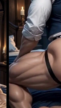 Blond, europejskie dno z ogromnym tyłkiem lubi dostać spermę w dupie. Yaoi 3D Animacja Hentai.