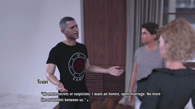 Gaming vision: Sevimli oda arkadaşım 2 seks sahnesi ile oyun bölüm 12