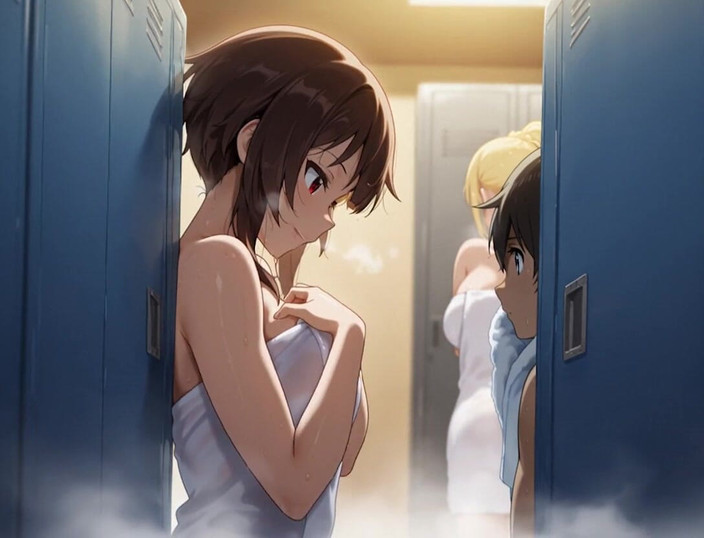 You top AI: Kazuma šuká Megumin a Darkness v Konosubově Ii