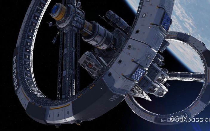 3dxpassion: Найкращий секс у космосі. Гарячу японську красуню жорстко трахають на орбітальній космічній станції