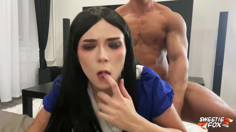 Sweetie Fox: Madness Alice deep sucks and rough fucks the Hatter to...