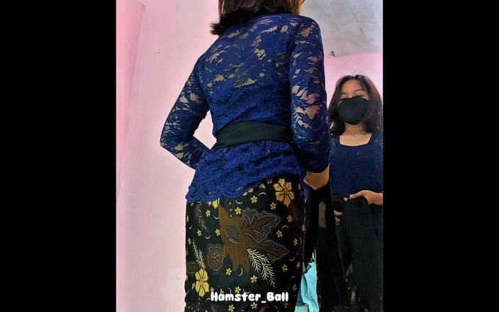 Hamster_Ball: Fit hidžáb kebaya šaty s thajskou služkou