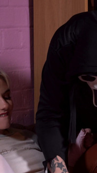 Halloween-horror eine hinterhältige Überraschung