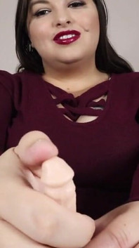 Silná obryně ruce na tvém ptákovi