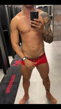 In the Gym Bathroom