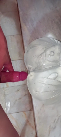 Horny Anal Masturbation Alone in the Bathroom - Real Toy Play