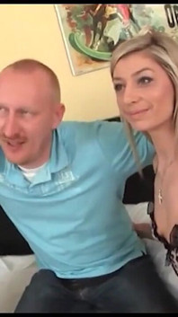 Cuckold Boy Watches Her Young Wife Fucking with a Guy