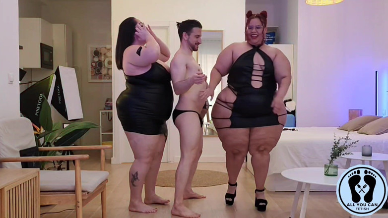 All You Can Fetish: Dvě promo velké krásky s masivním poskakujícím zadem