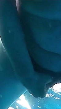 Are you interested to see flashing boobs and pussy in unusual places? I show them underwater! Very special view
