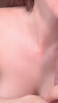 The Girl Loves to Masturbate with Her Stepdad via Video Link and Present His Penis Instead of a Dildo