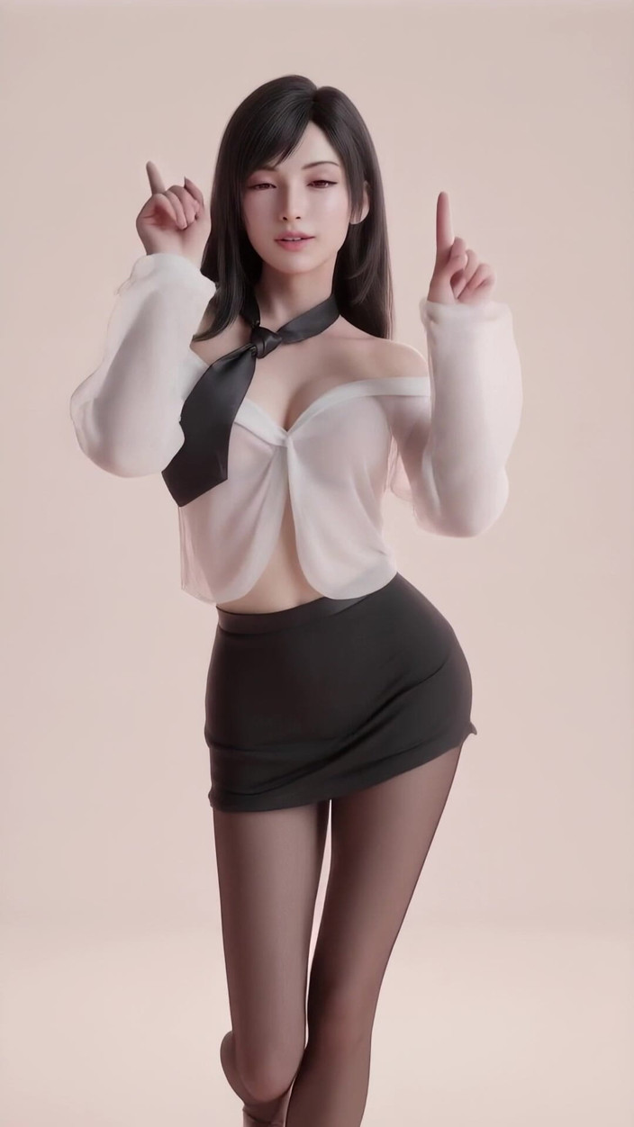 3D-Hentai Games: Tifas självsäkra dans (sistar - så cool)