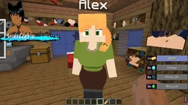 Minecraft Jenny Mod Fapcraft Its Alex! From Minecraft and She Wants to Fuck Steve in Different Ways and Sex Positions