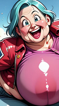 Bulma fanart inspiriert bBW digitales kunst-set