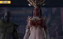 Soi Hentai: Сексуальная Medusa Queen скачет на ее солидере - хентай, 3D без цензуры (v96)