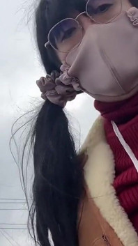 自训练第81号河边散步，阴户和菊花裸露 - 第2部分