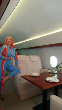 Backstage From Photosession, 4 Catsuits and Fly Jet Photoshoot