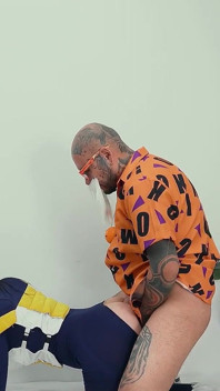 Master Roshi mengajar saya teknik purba, dia memanggilnya pose naga- Peraturan 34 Dragon Ball
