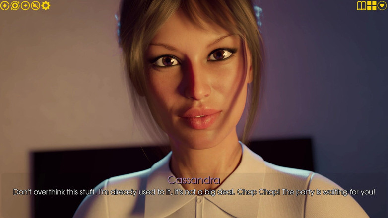 3D Cartoon Porn: My Pleasure 41 - Cassandra Changes Dress in Front of Julian and...