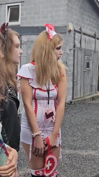 Pesta seks Halloween Yang Menyenangkan.
