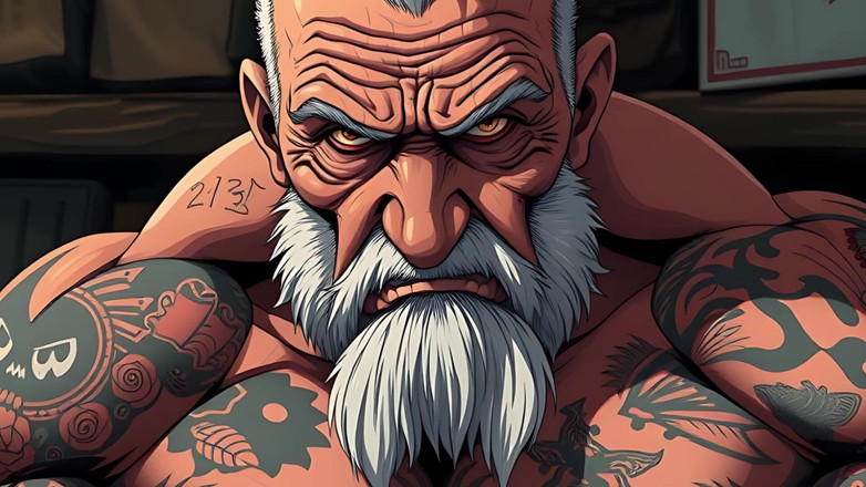 Erotic Man: Ai Muscle and Fantasy Tatoo Men