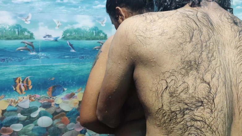 Vaigavarun45: Romansa kamar mandi pasangan hot di kamar mandi