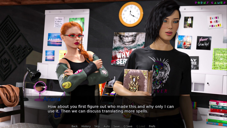 Porny Games: Ariana’s Perverted Diary by Girls on Top - Kitchen Counter Sex 2