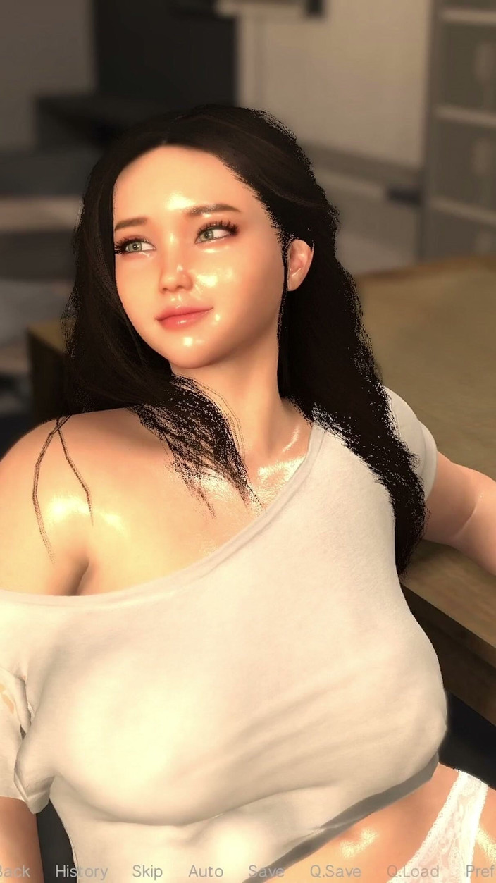Porny Games: Przyjazna gospodyni domowa przez białą piankę - Przygotowanie do nocnego wyjścia,...