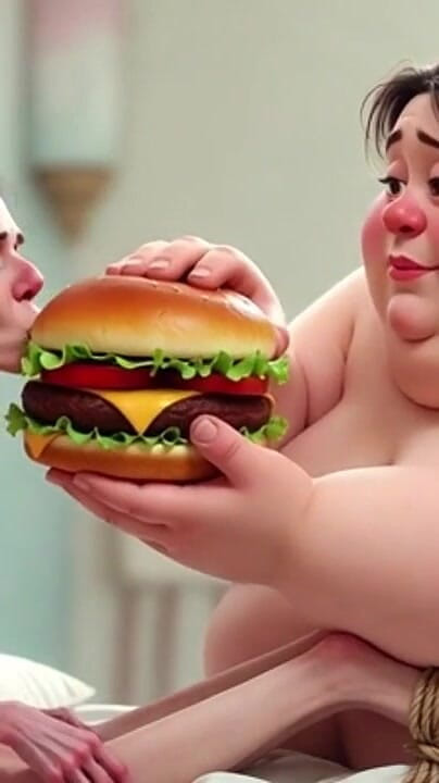 YOUR BEST FANTASY: Extremt mager vs massiv SSBBW utfodring session