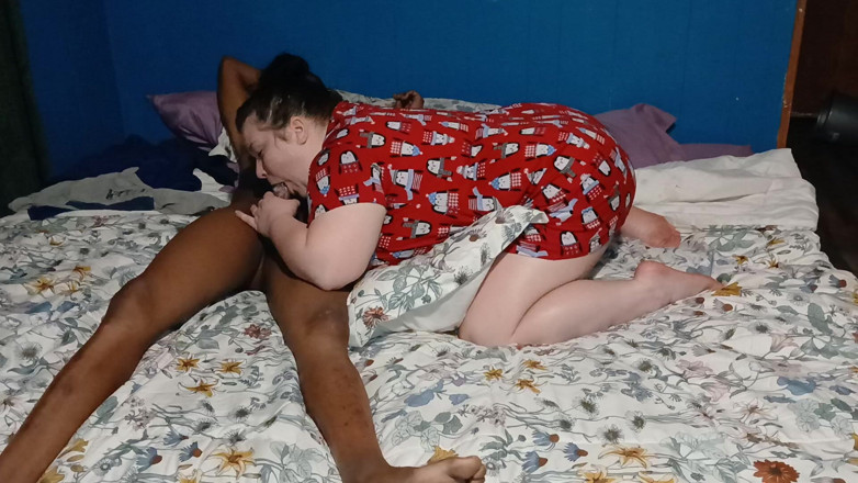 Big uhaul: Ssij BBC cholernie, że all u want is black cum