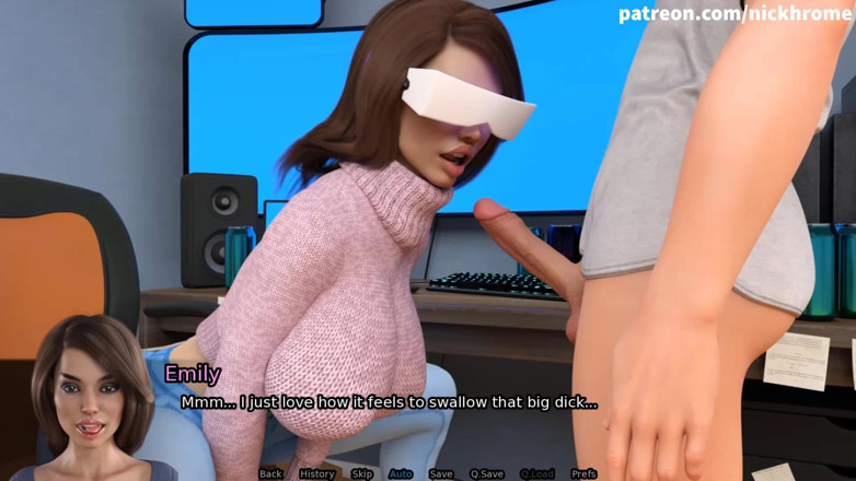 Visual Novels: SexBot 84 - wirtualny lub prawdziwy kutas