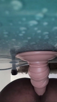 6 Inch Dildo Fucking My Hungry Assh