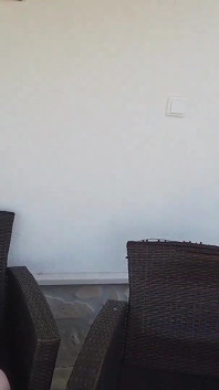 Tattooed Pregnant Brunette Pisses in Glas and the Guy Swallows It