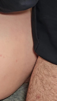 German Hairy Chubby Teen Fucks in Bedroom
