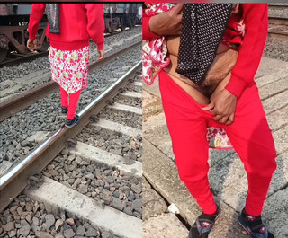 Thumbnail of Nomita Bhabhi Peeing Outdoors