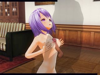 H3DC: Hentai 3D gadis remaja imut menyusui kontol