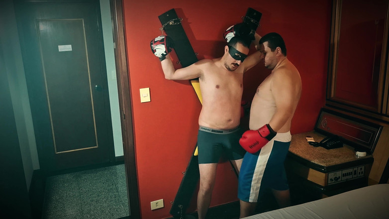 Combat and fetish: X dominação: Bear Boxing vs Jobber