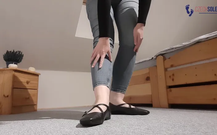 Czech Soles - foot fetish content: Stinky Feet From Flats Are the Best!