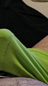 Cum in My Green Boxers!